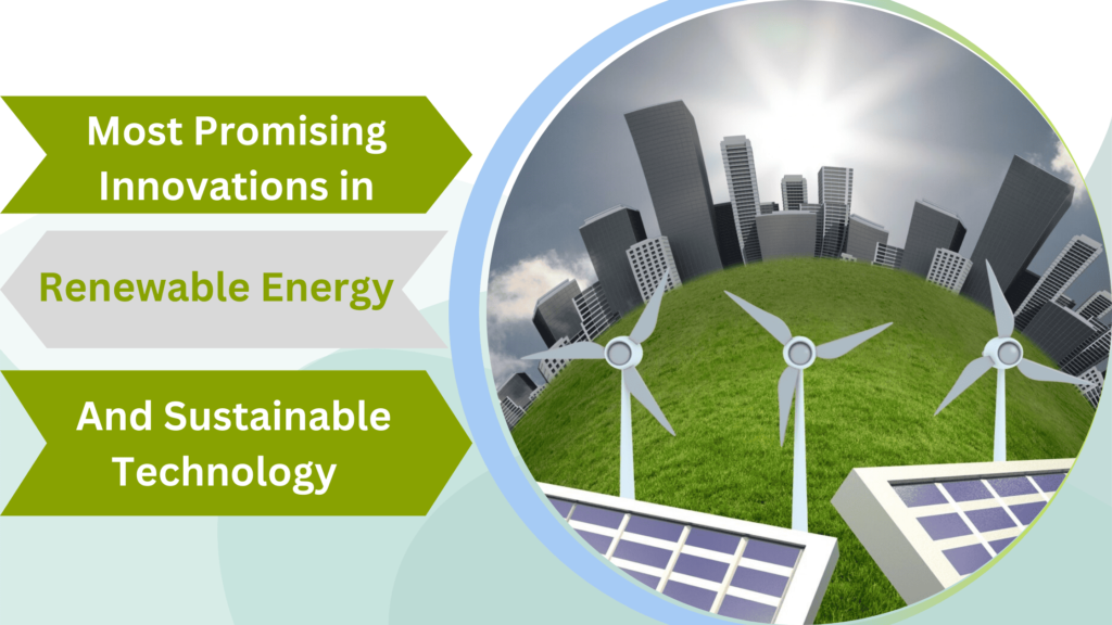 innovations in renewable energy